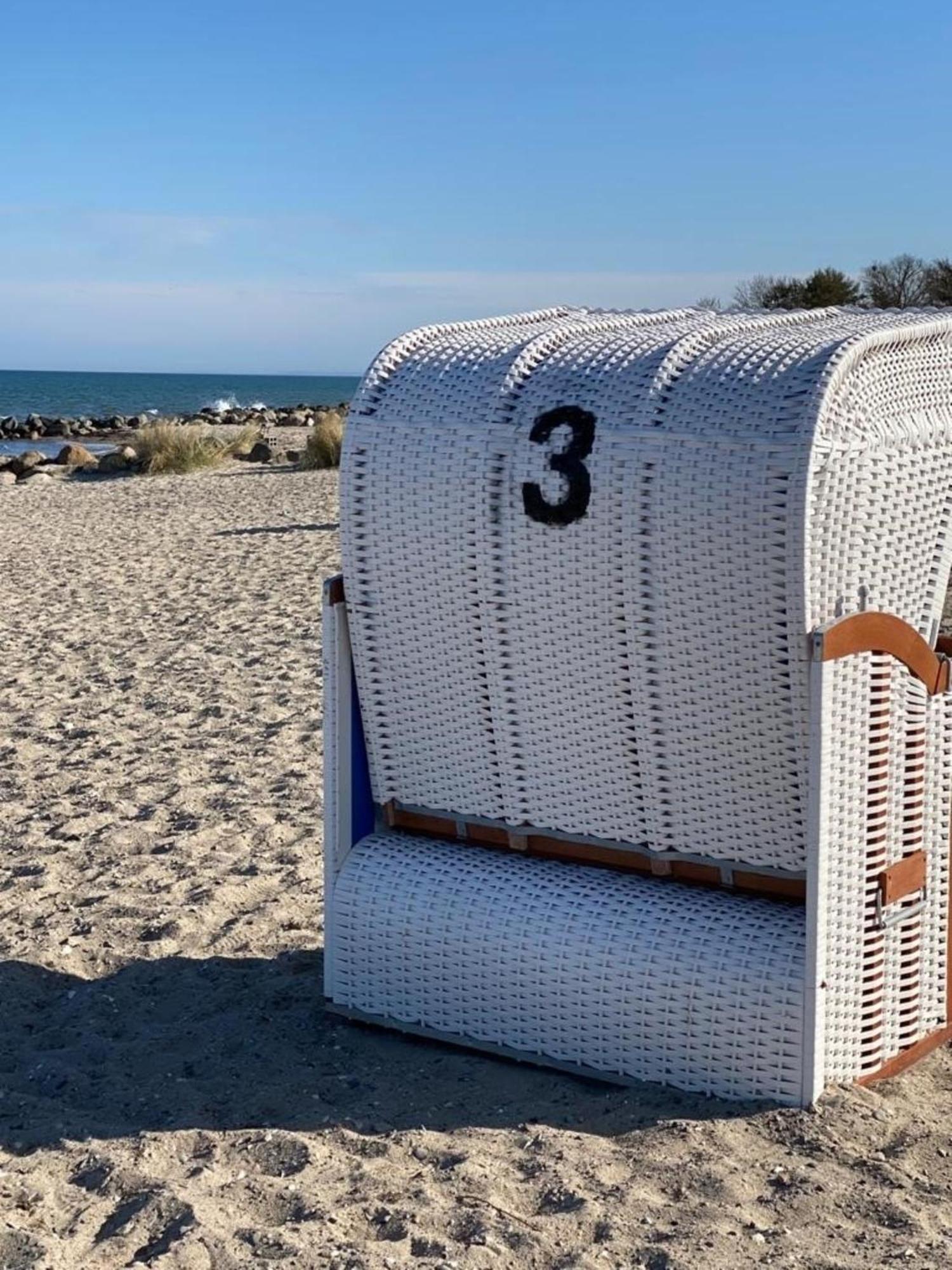 Ferien Am Strand, Urlaub An Der Ostsee Ferienwohnung Am Strand In Der Naehe Der Schlei, Umgebung Von Kappeln U Damp Brodersby-Goltoft Esterno foto